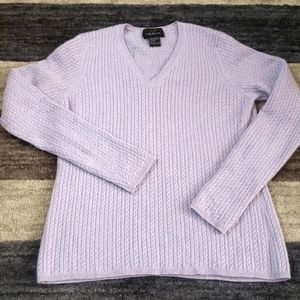 Cashmere sweater.     *5